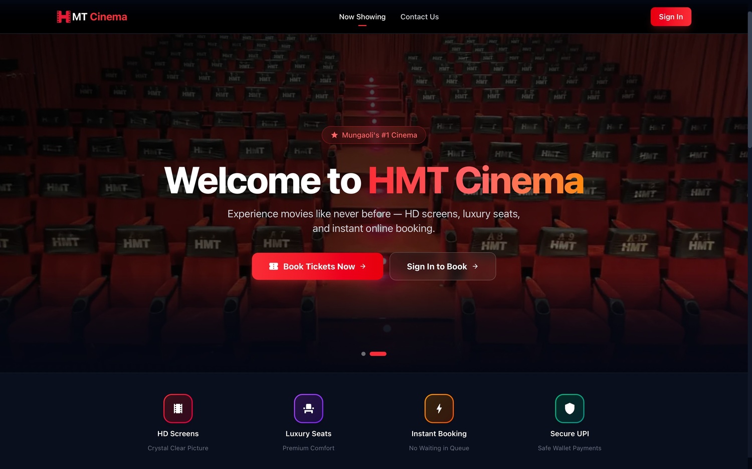 HMT Cinema preview