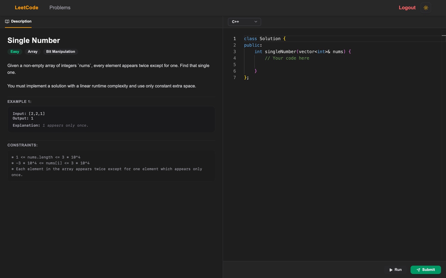 LeetCode Project preview